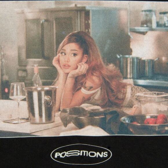 Ariana Grande Positions Hoodie Size Large New without Tag Very Rare - Picture 4 of 8